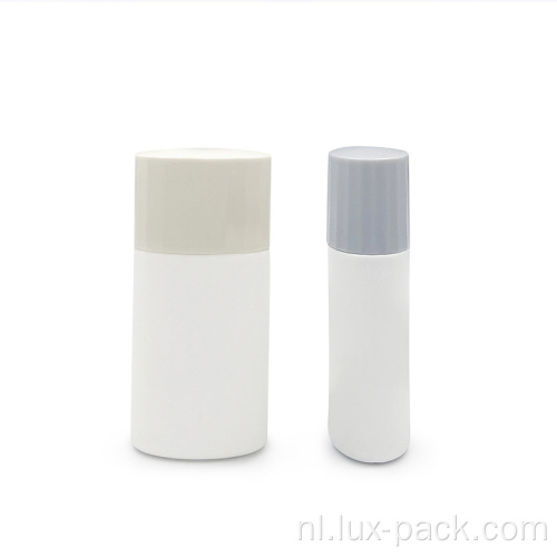 15 ml airless zonnebrandfles ondersteboven buis